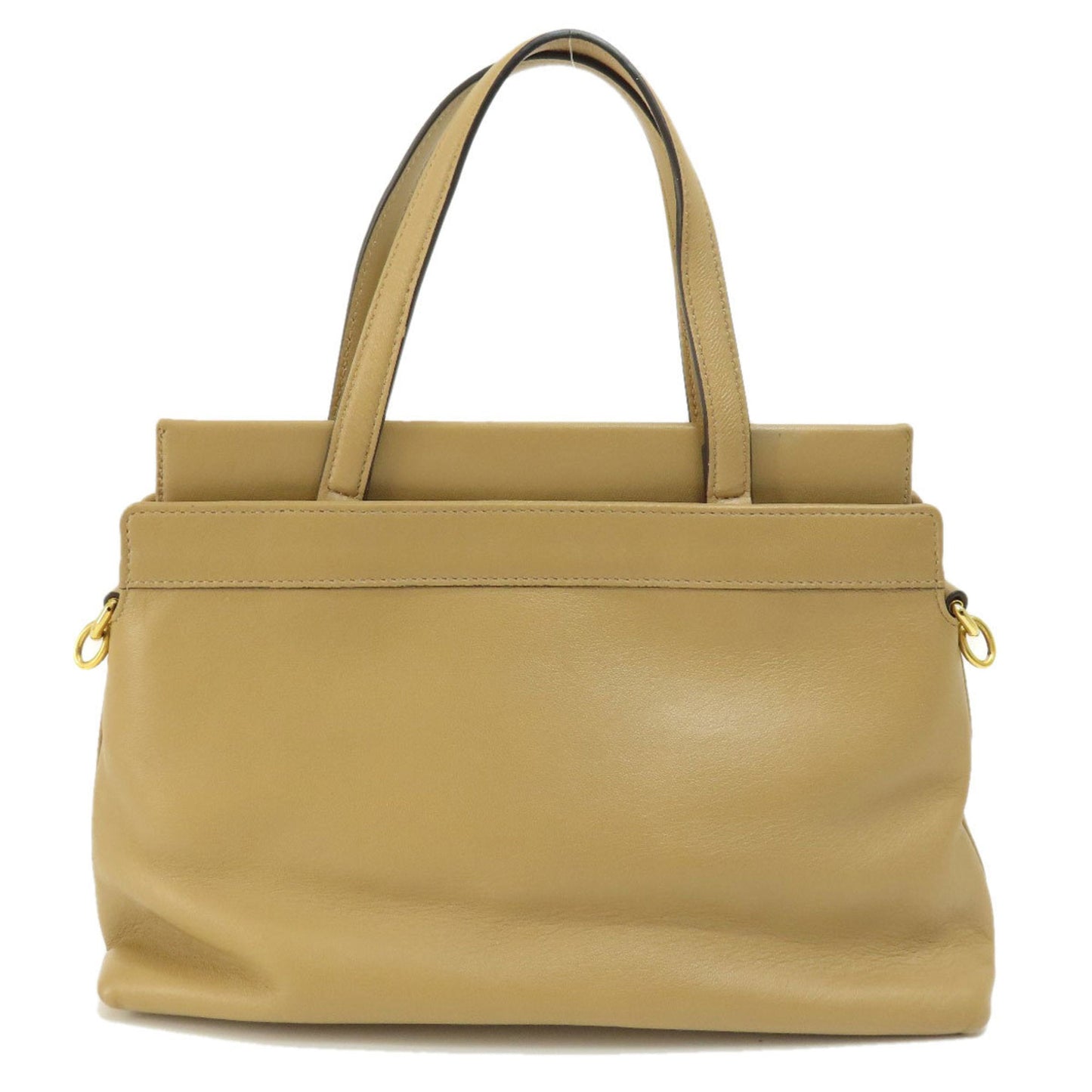 Gucci Beige Leather Handbag