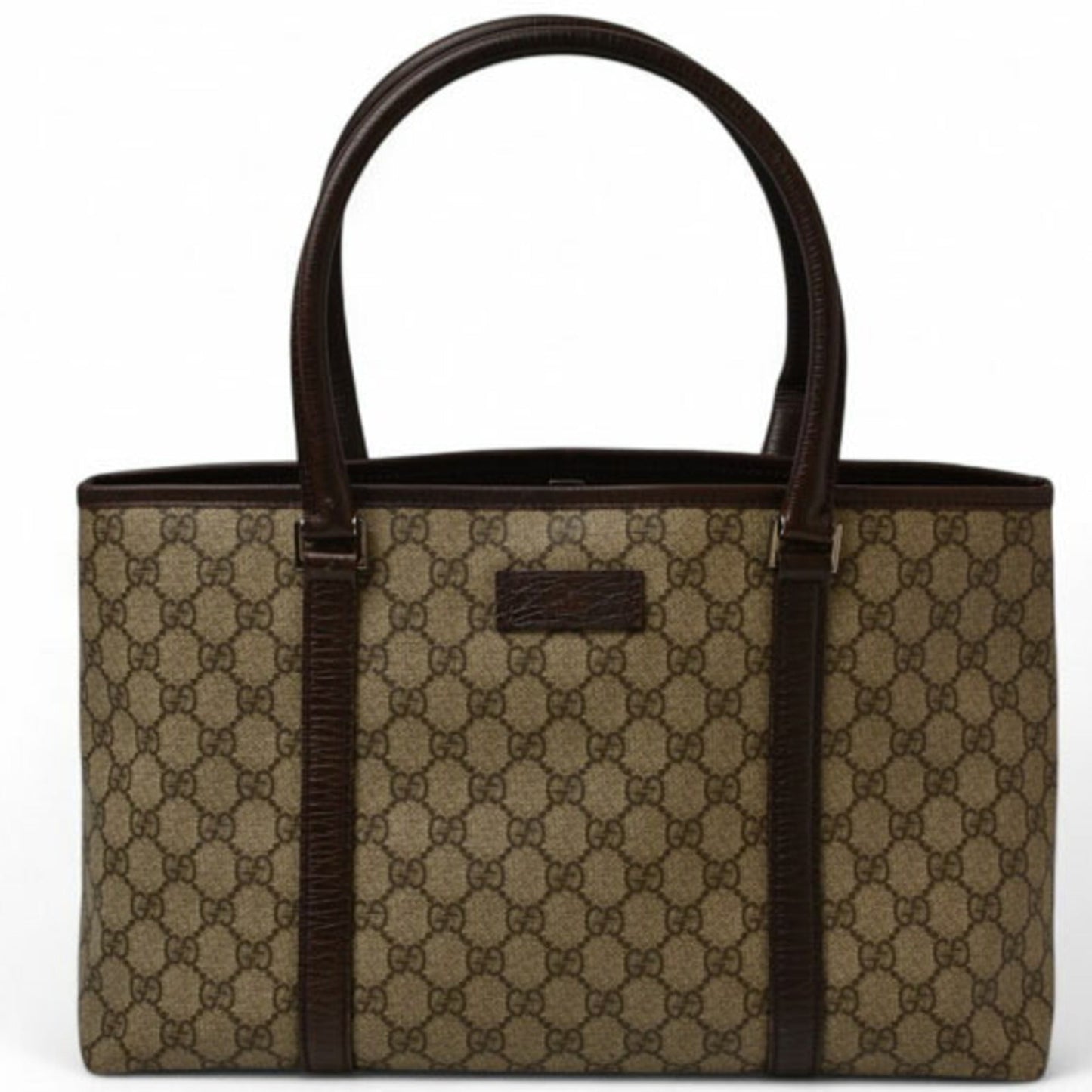 Gucci Gg Plus Beige Brown Gg Plus Tote Bag