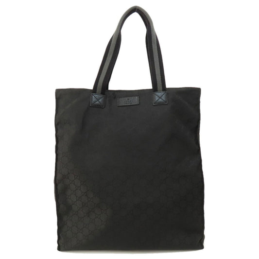 Gucci Black Nylon Tote Bag