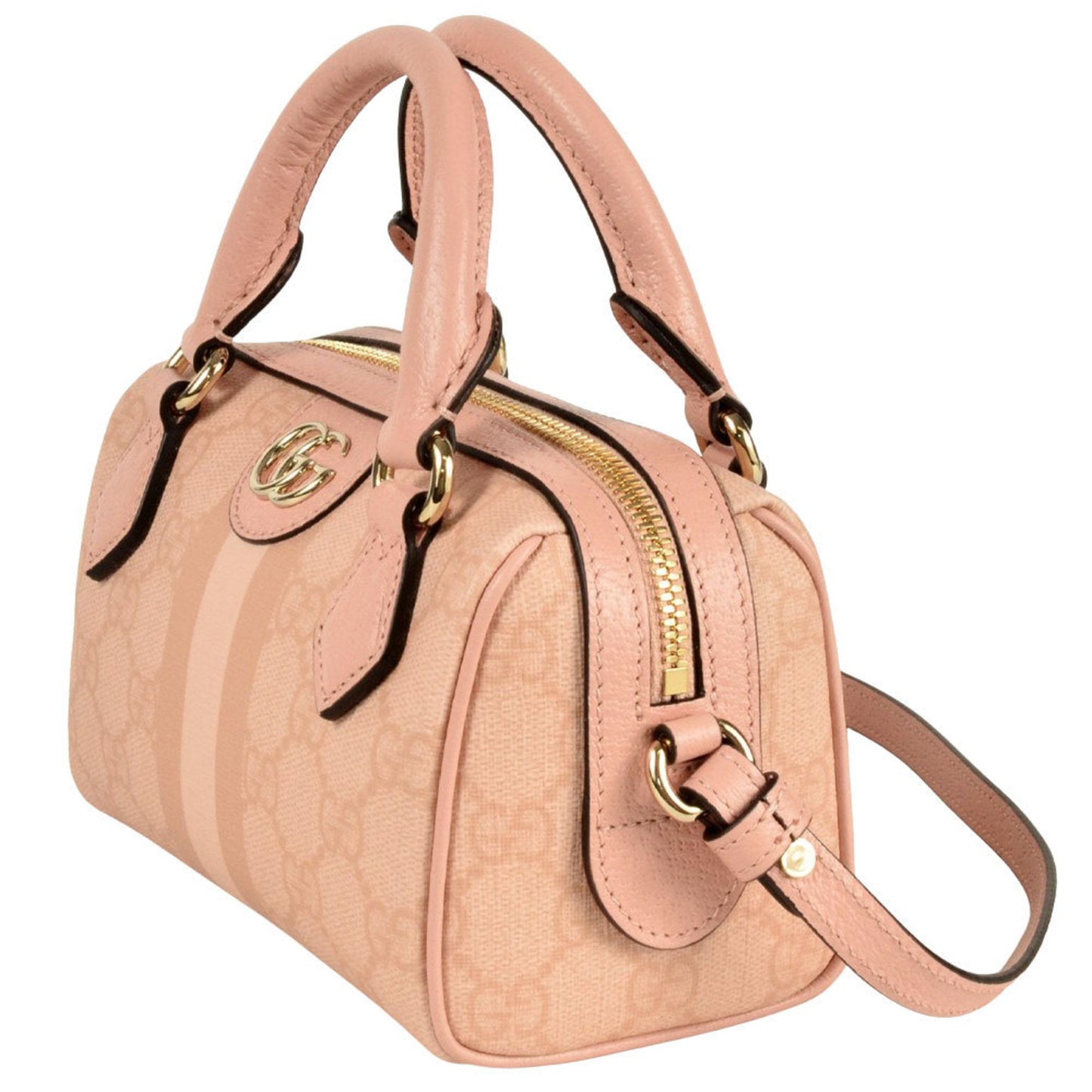 Gucci Ophidia Pink Gg Supreme Handbag Shoulder Bag