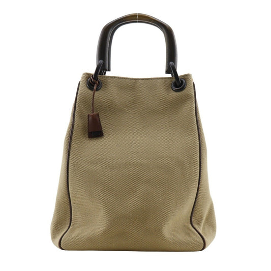 Gucci Beige Canvas Handbag