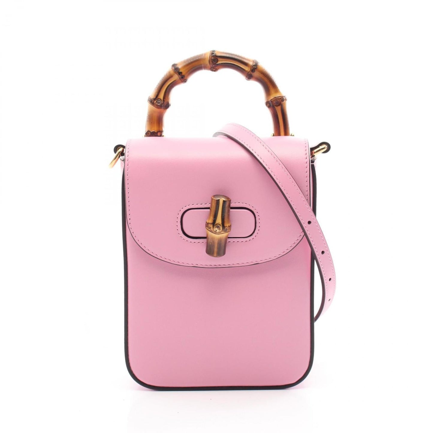 Gucci Pink Leather Handbag