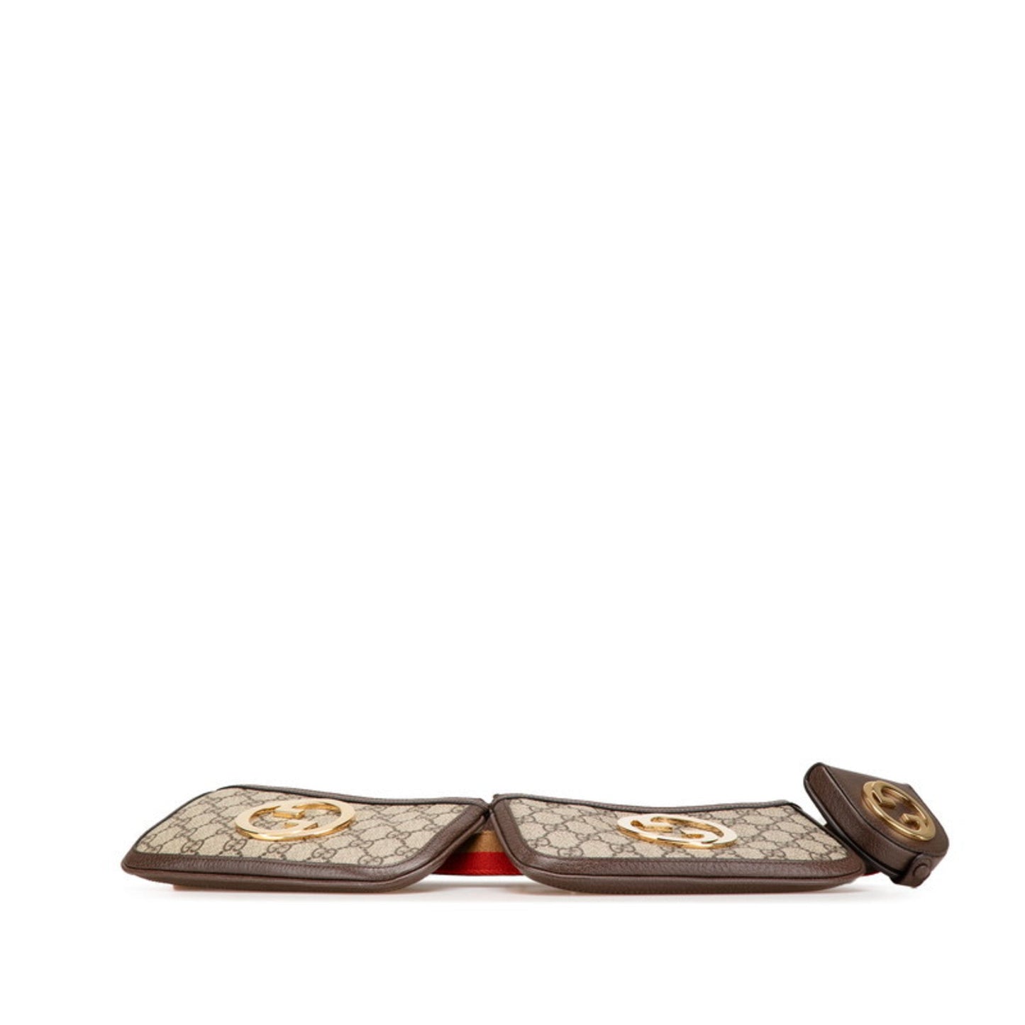 Gucci Brown Pvc Leather Fanny Pack