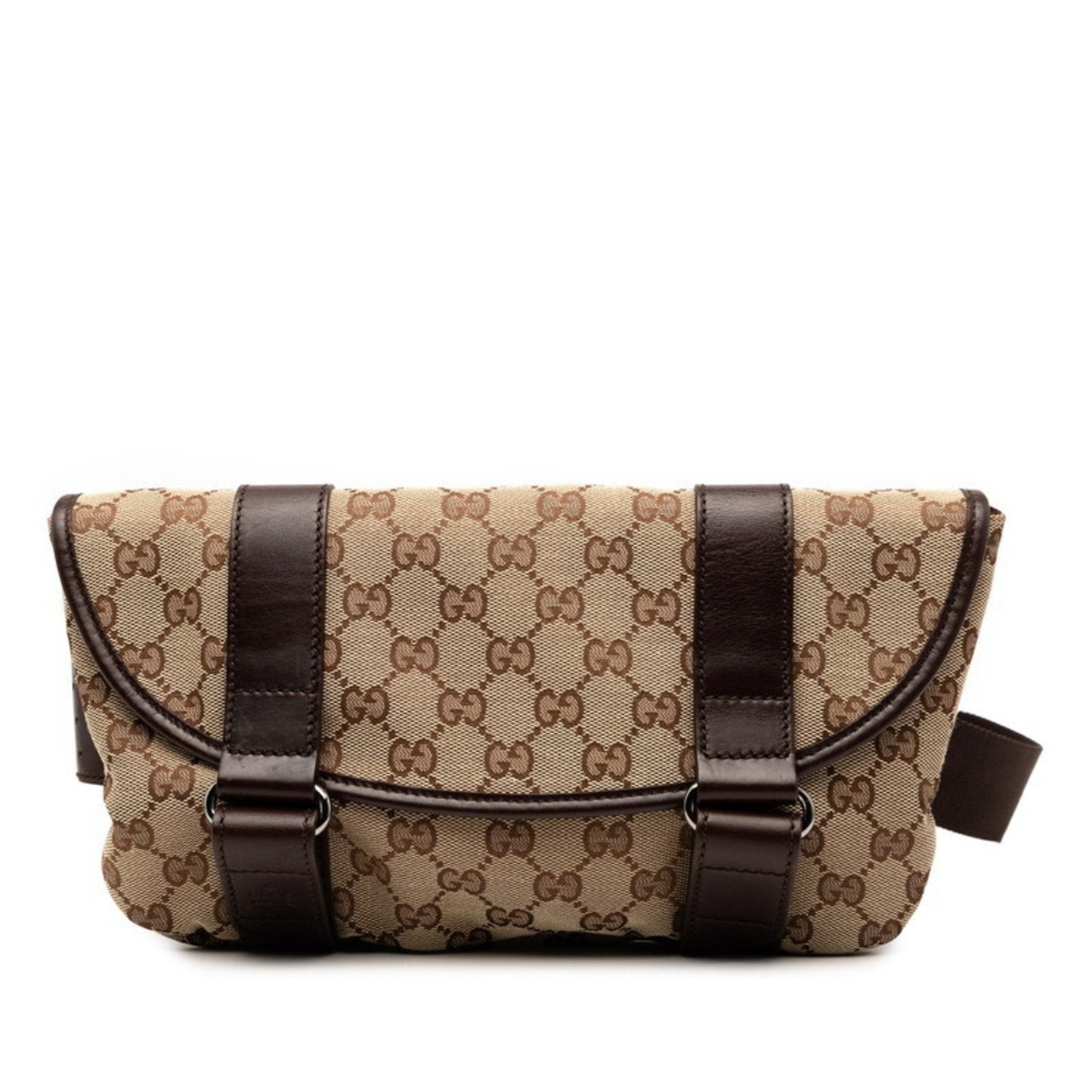 Gucci Gg Canvas Beige Brown Gg Canvas Sling Bag