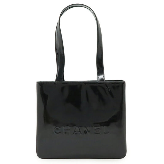 Chanel Black Leather Shoulder Bag Tote Bag