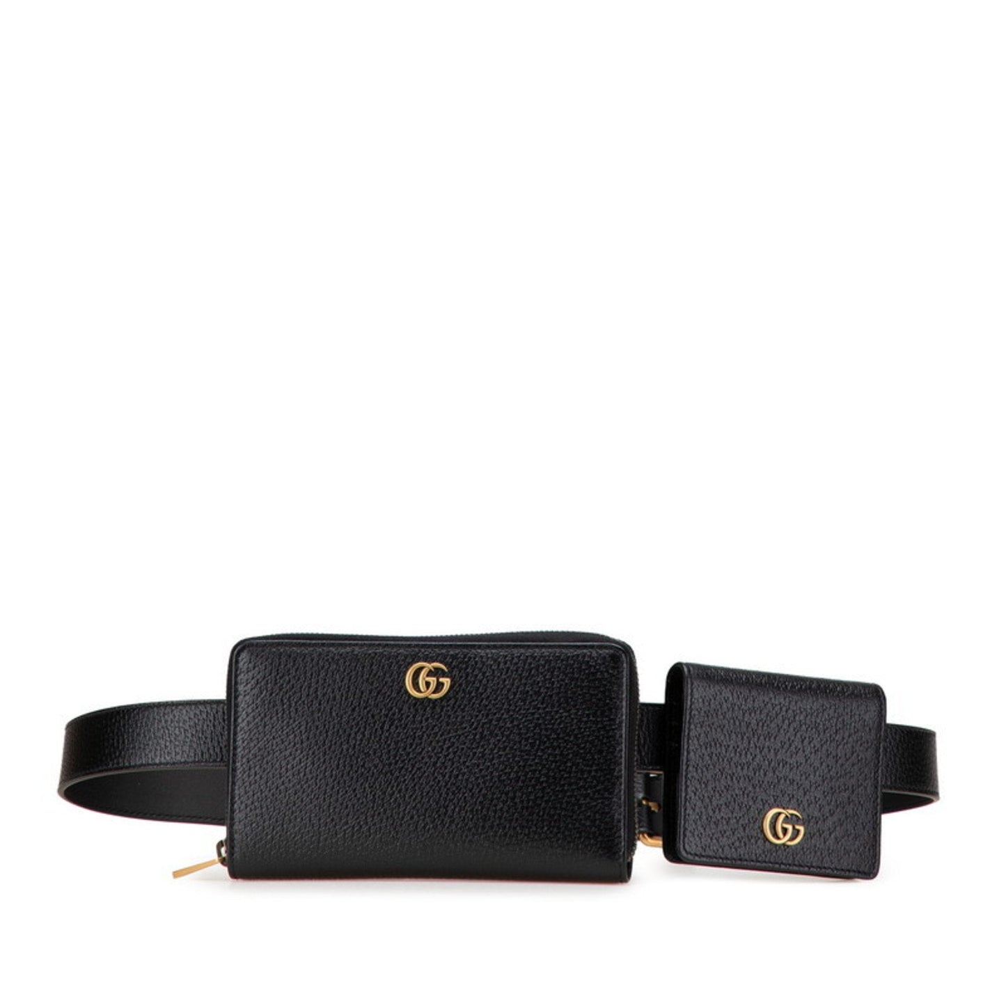Gucci Black Leather Fanny Pack