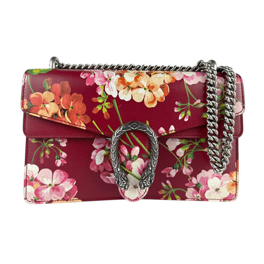 Gucci Red Color Leather Shoulder Bag