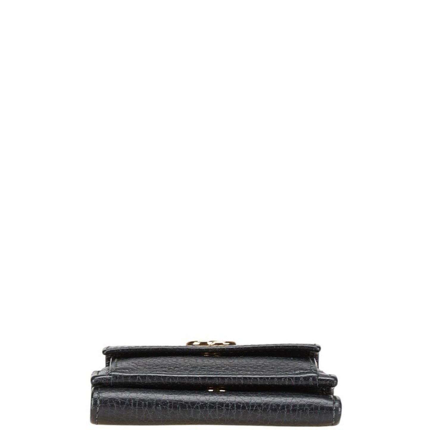 Gucci Black Leather Wallet (Tri-Fold)