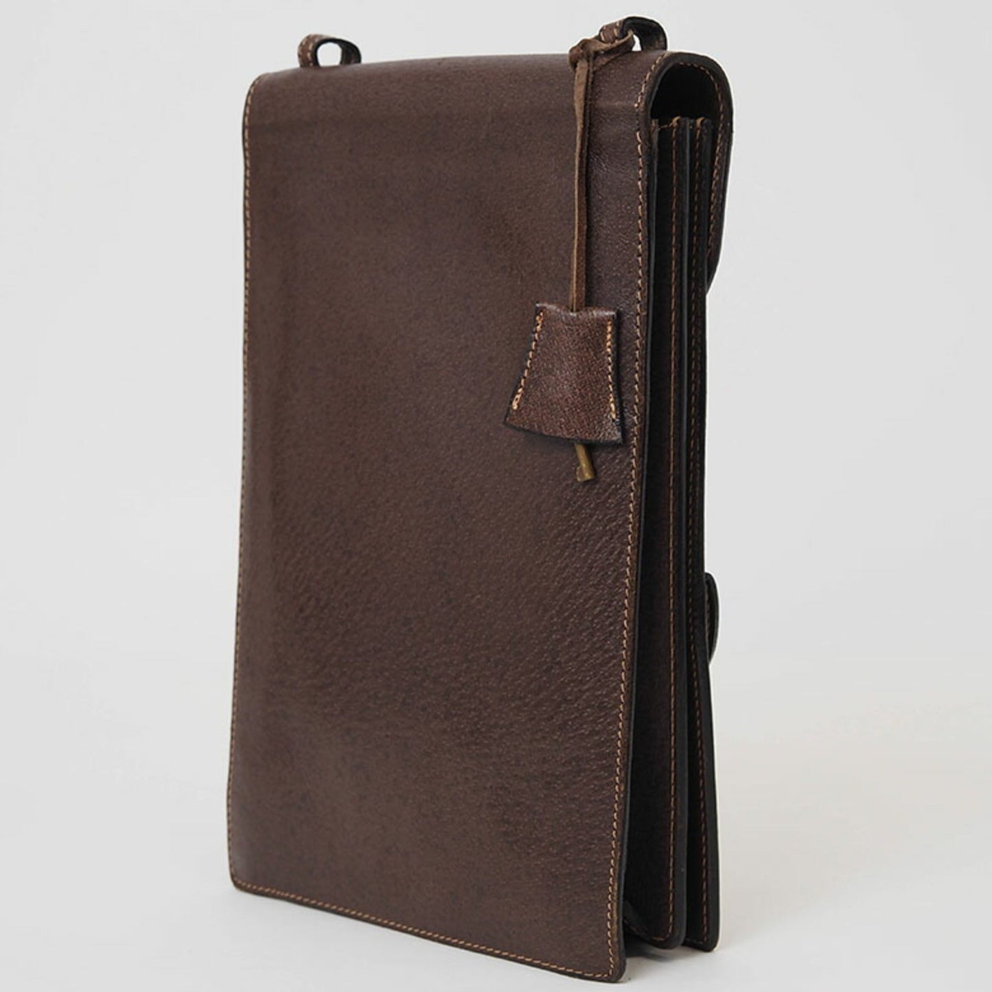 Gucci Brown Leather Shoulder Bag