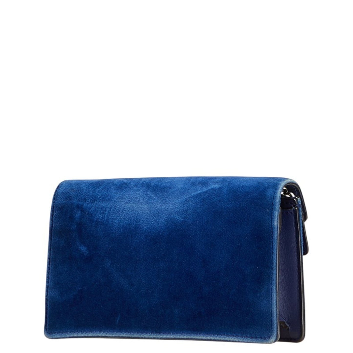 Gucci Blue Leather Shoulder Bag