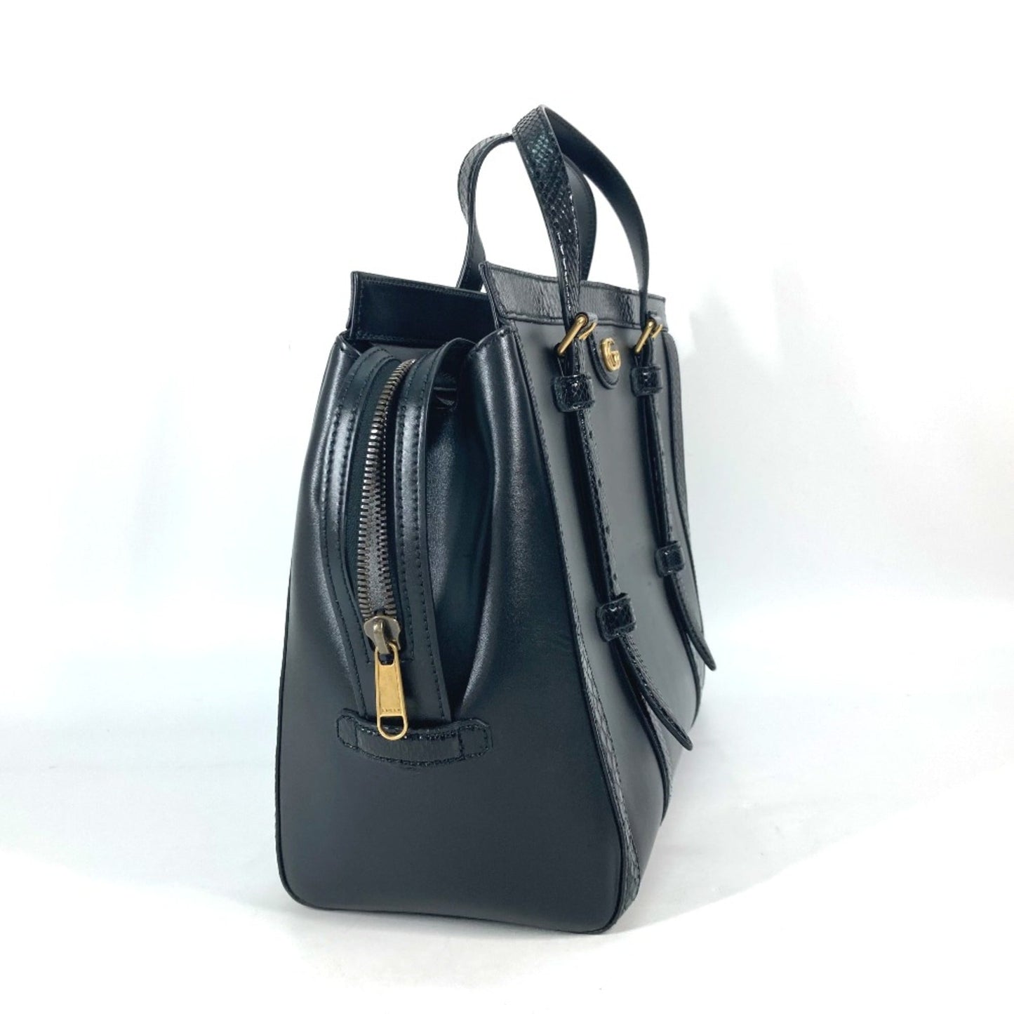 Gucci Black Leather Handbag