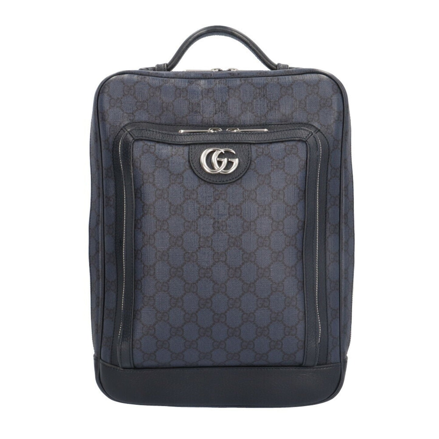 Gucci Navy Gg Supreme Backpack
