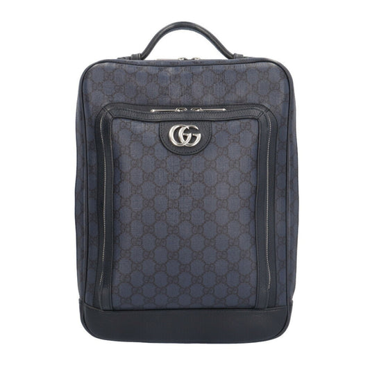 Gucci Navy Gg Supreme Backpack