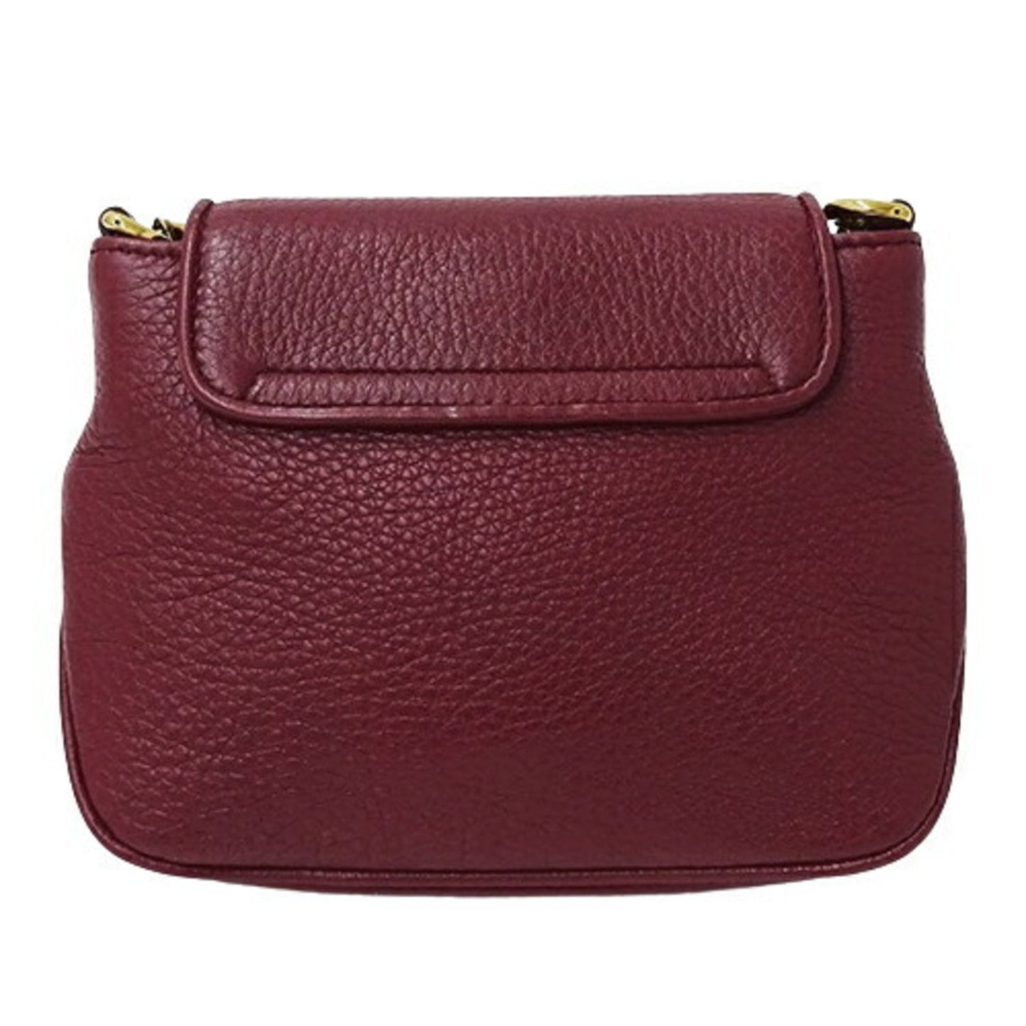 Gucci Purple Leather Shoulder Bag