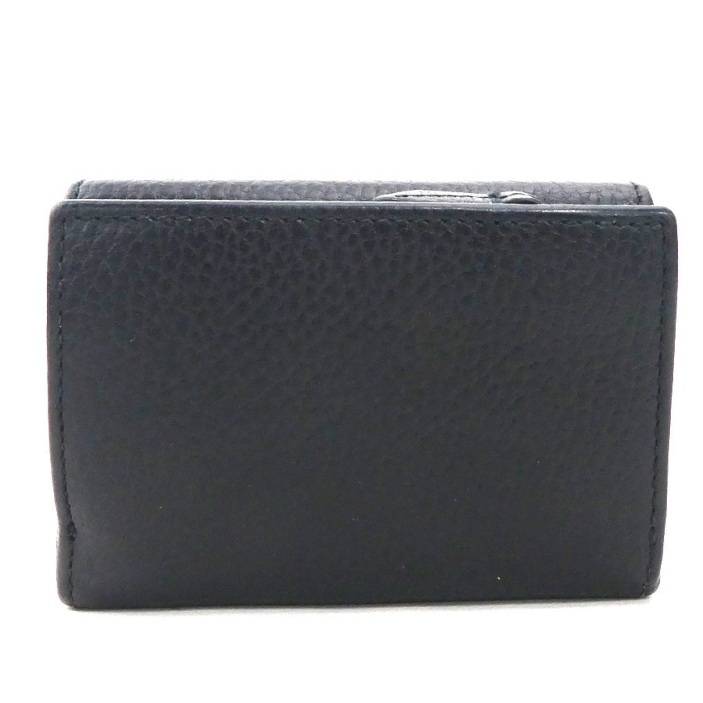 Gucci Black Leather Wallet (Tri-Fold)