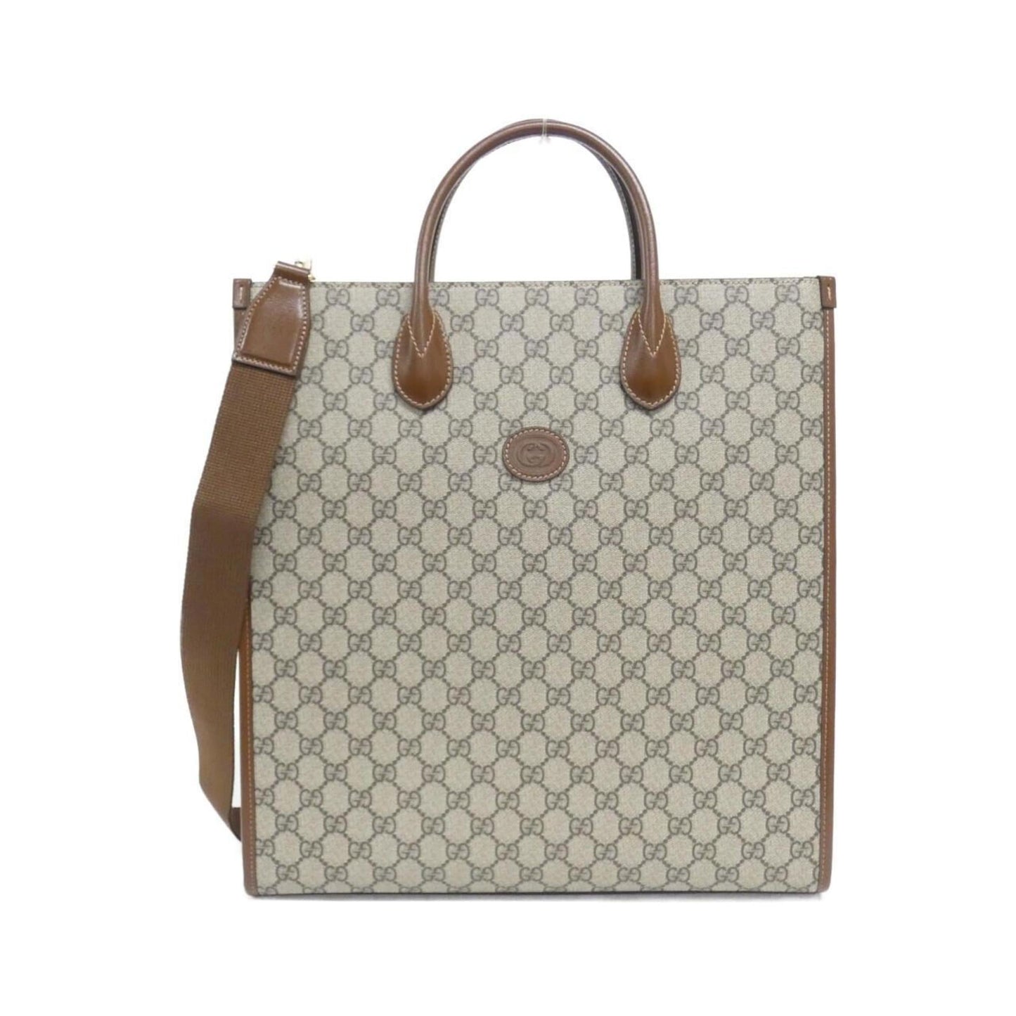 Gucci Beige Brown Gg Supreme Handbag