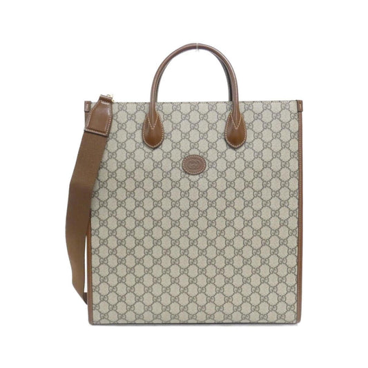 Gucci Beige Brown Gg Supreme Handbag