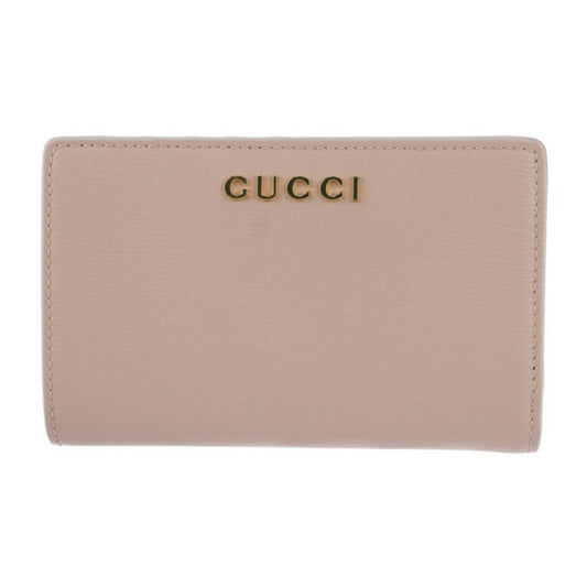 Gucci Pink Leather Wallet (Bi-Fold)