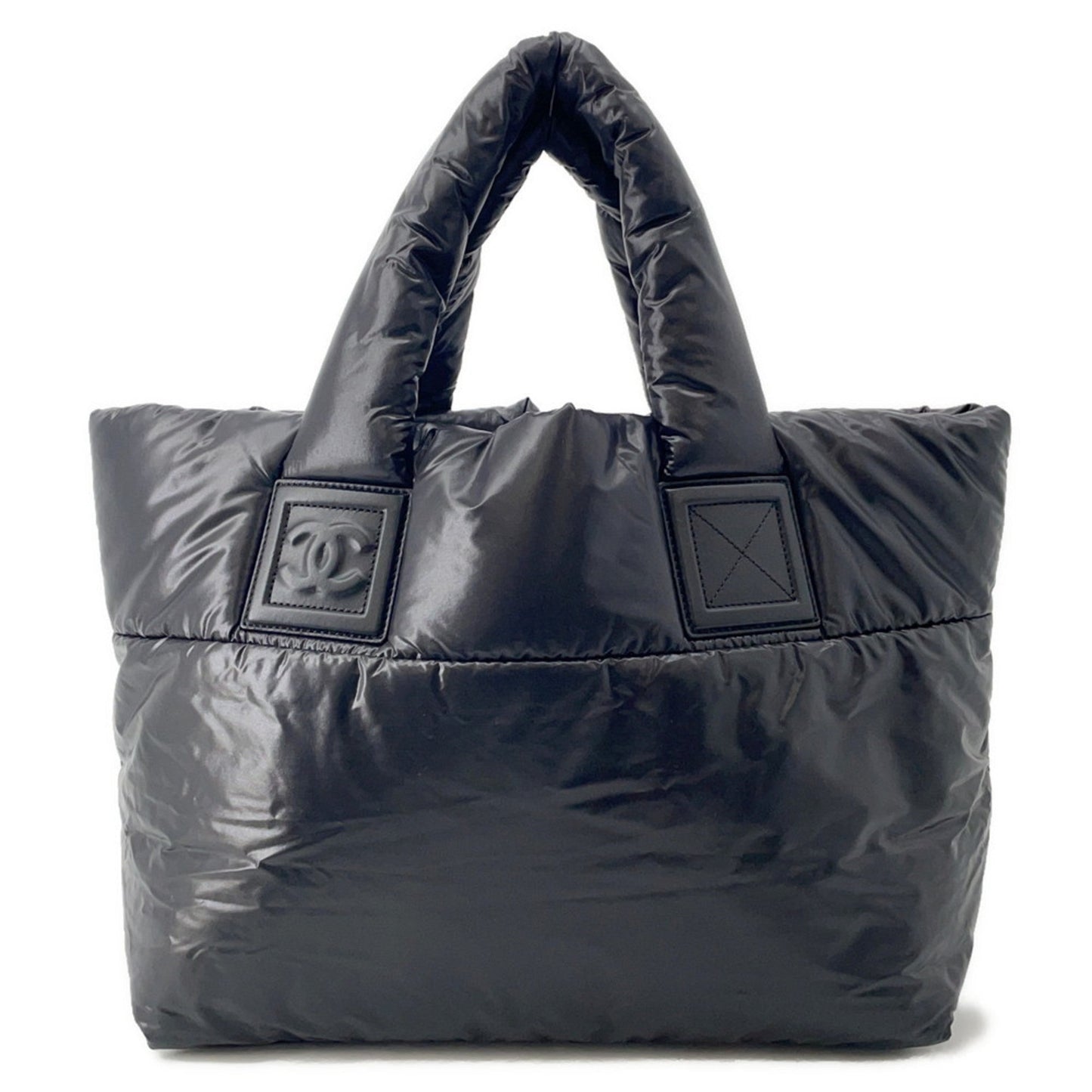 Chanel Black Nylon Tote Bag