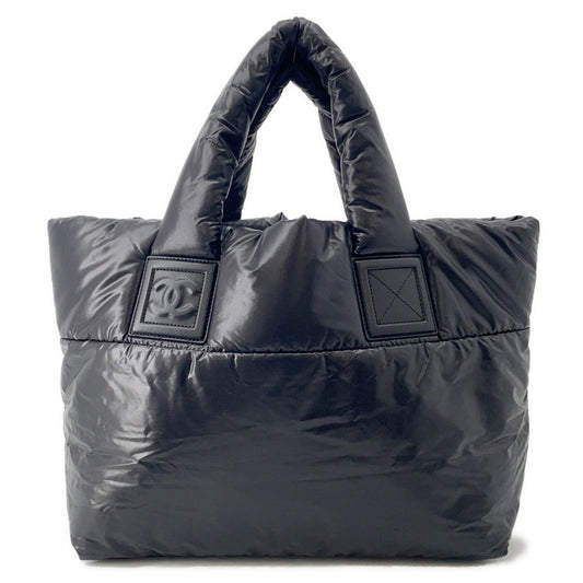Chanel Black Nylon Tote Bag