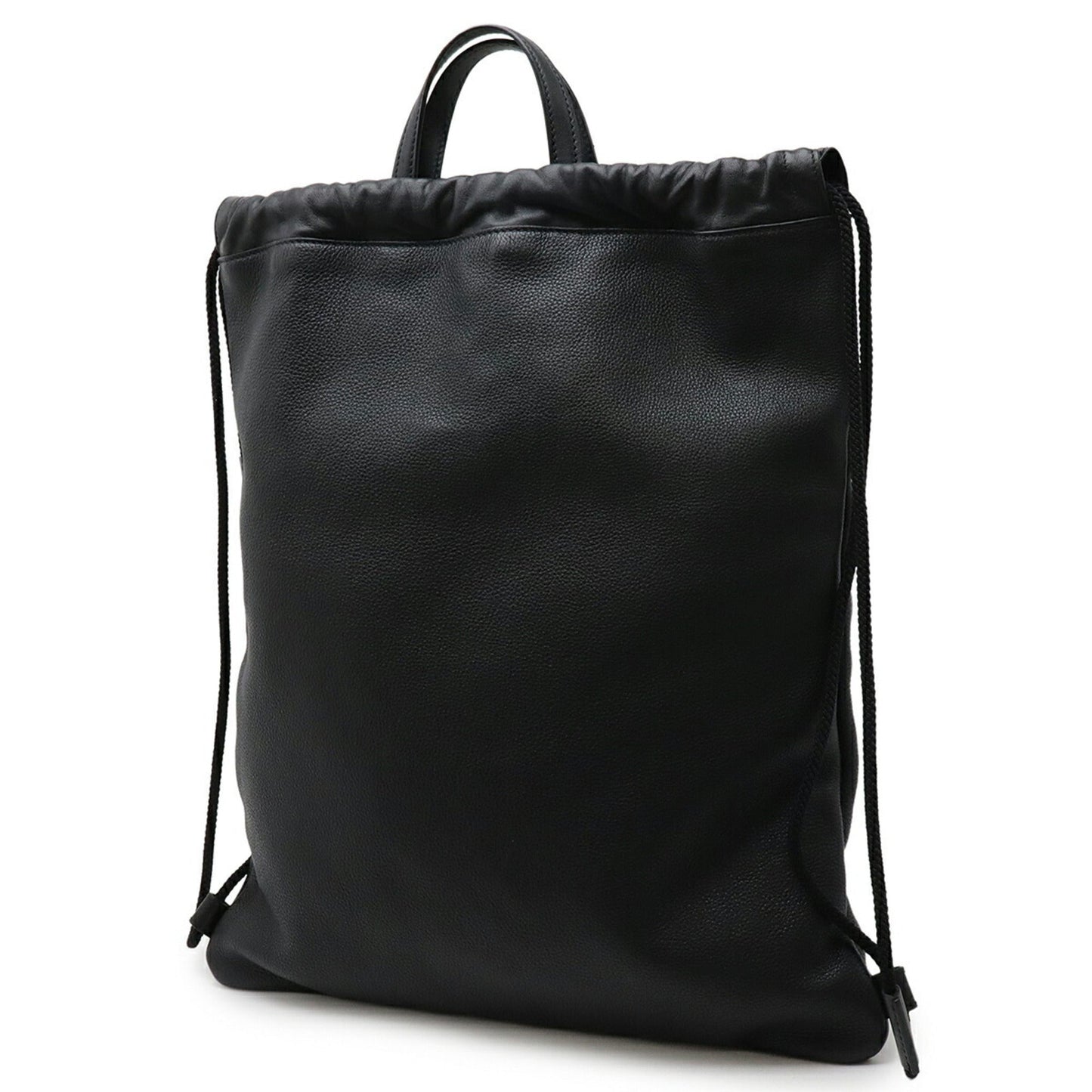 Gucci Black Green Red Color Leather Backpack