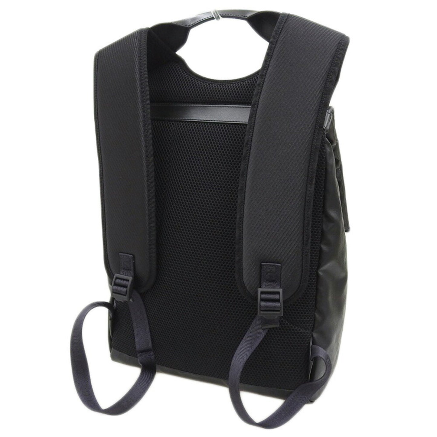 Gucci Black Coated Canvas Backpack