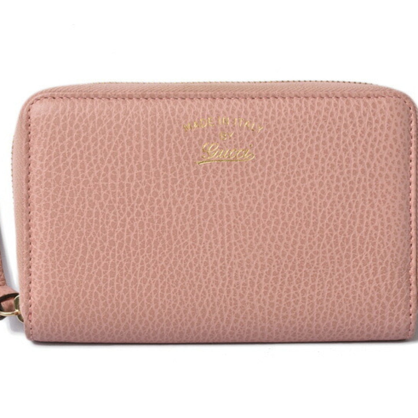 Gucci Light Pink Leather Wallet (Bi-Fold)