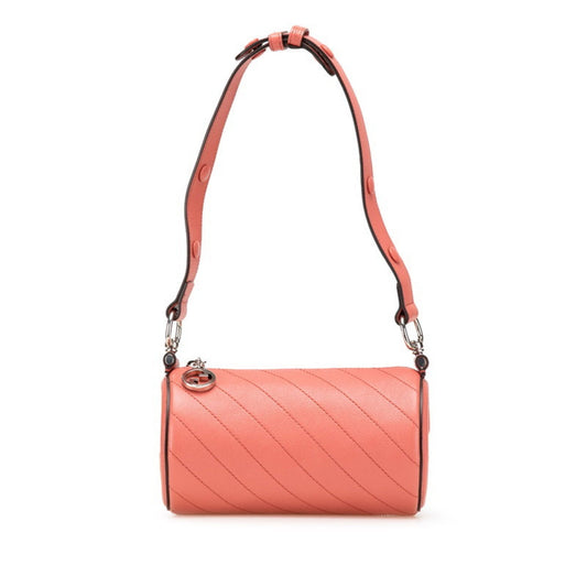 Gucci Pink Leather Shoulder Bag
