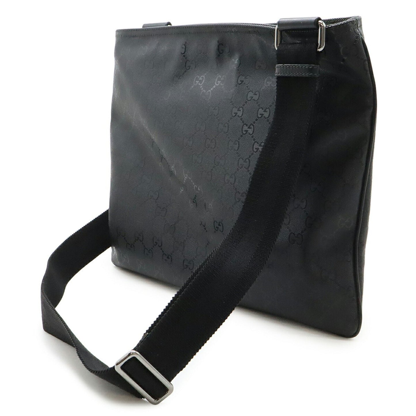 Gucci Gg Imprimé Black Gg Imprimé Shoulder Bag