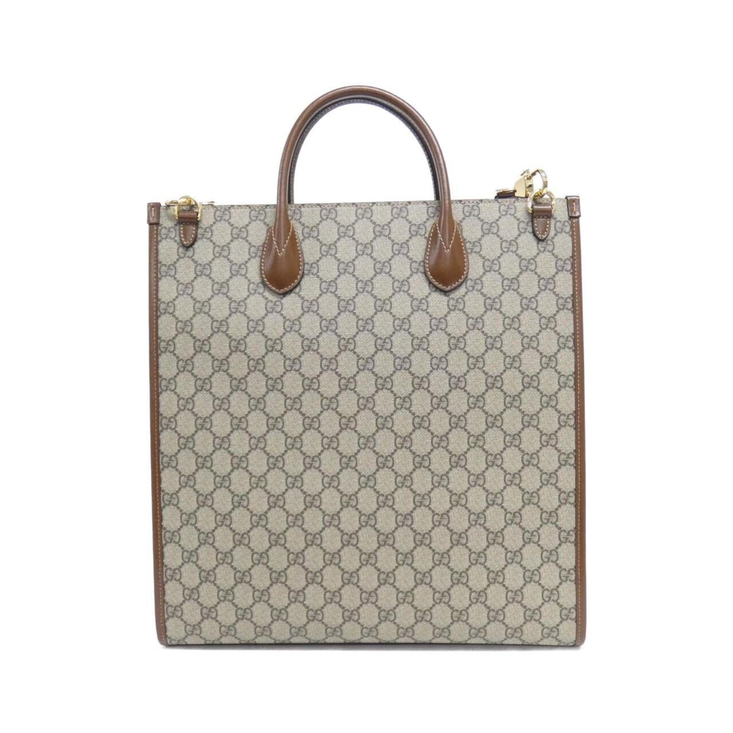 Gucci Beige Brown Gg Supreme Handbag