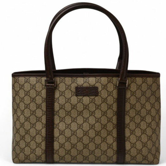 Gucci Gg Plus Beige Brown Gg Plus Tote Bag