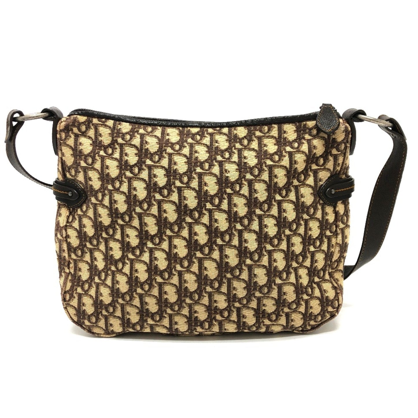 30 Montaigne Flap Bag Oblique Canvas