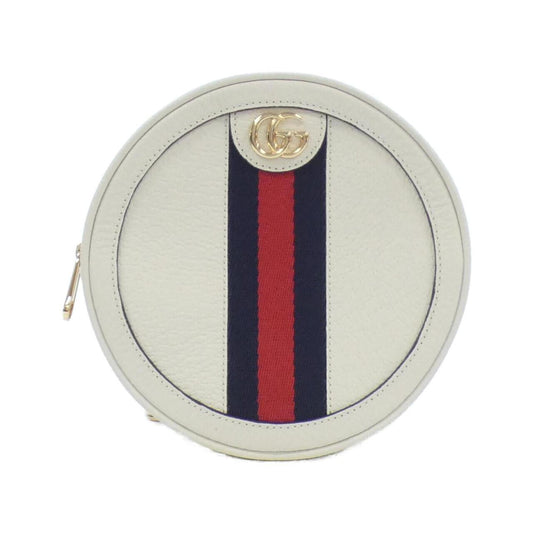 Gucci White Leather Backpack