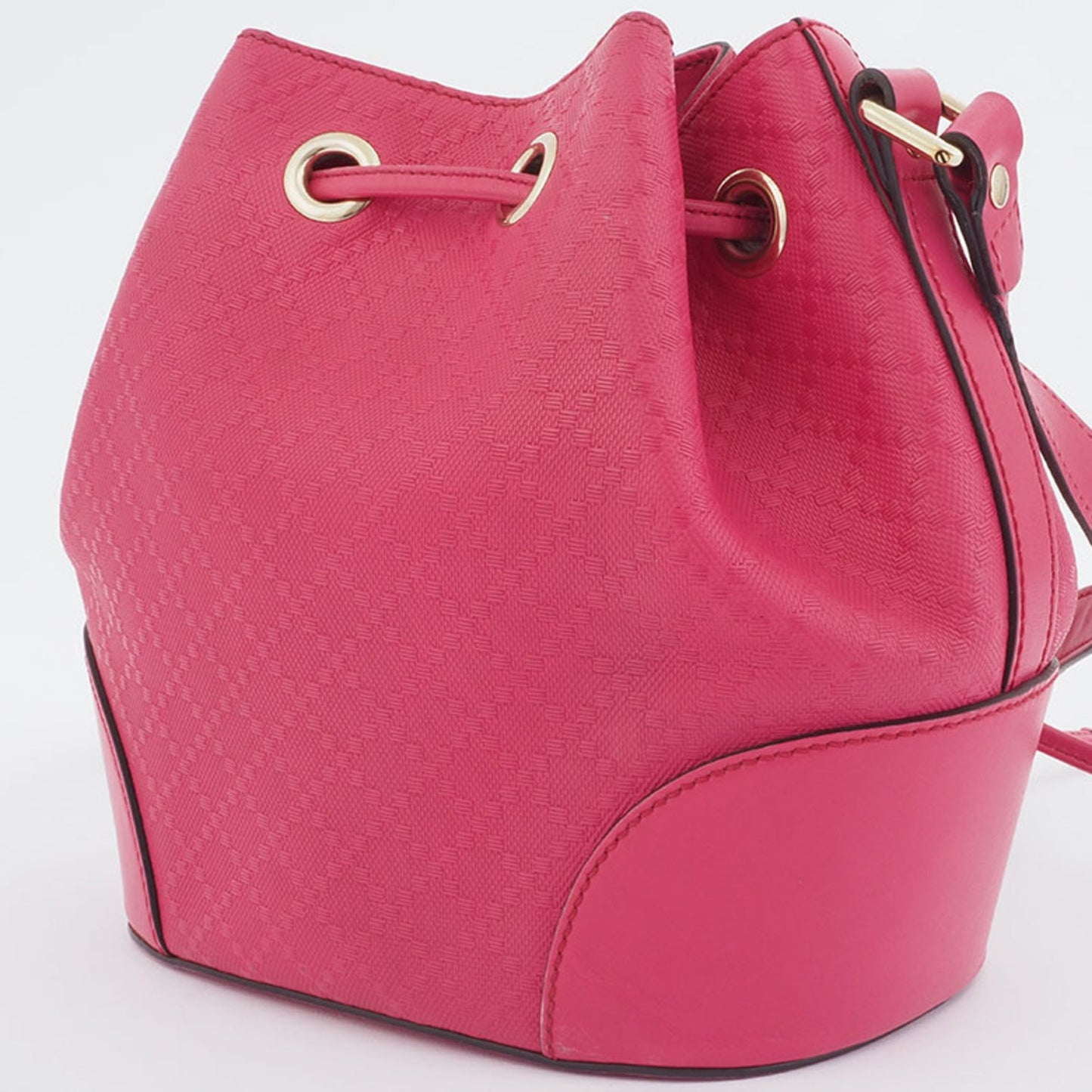 Gucci Pink Leather Shoulder Bag