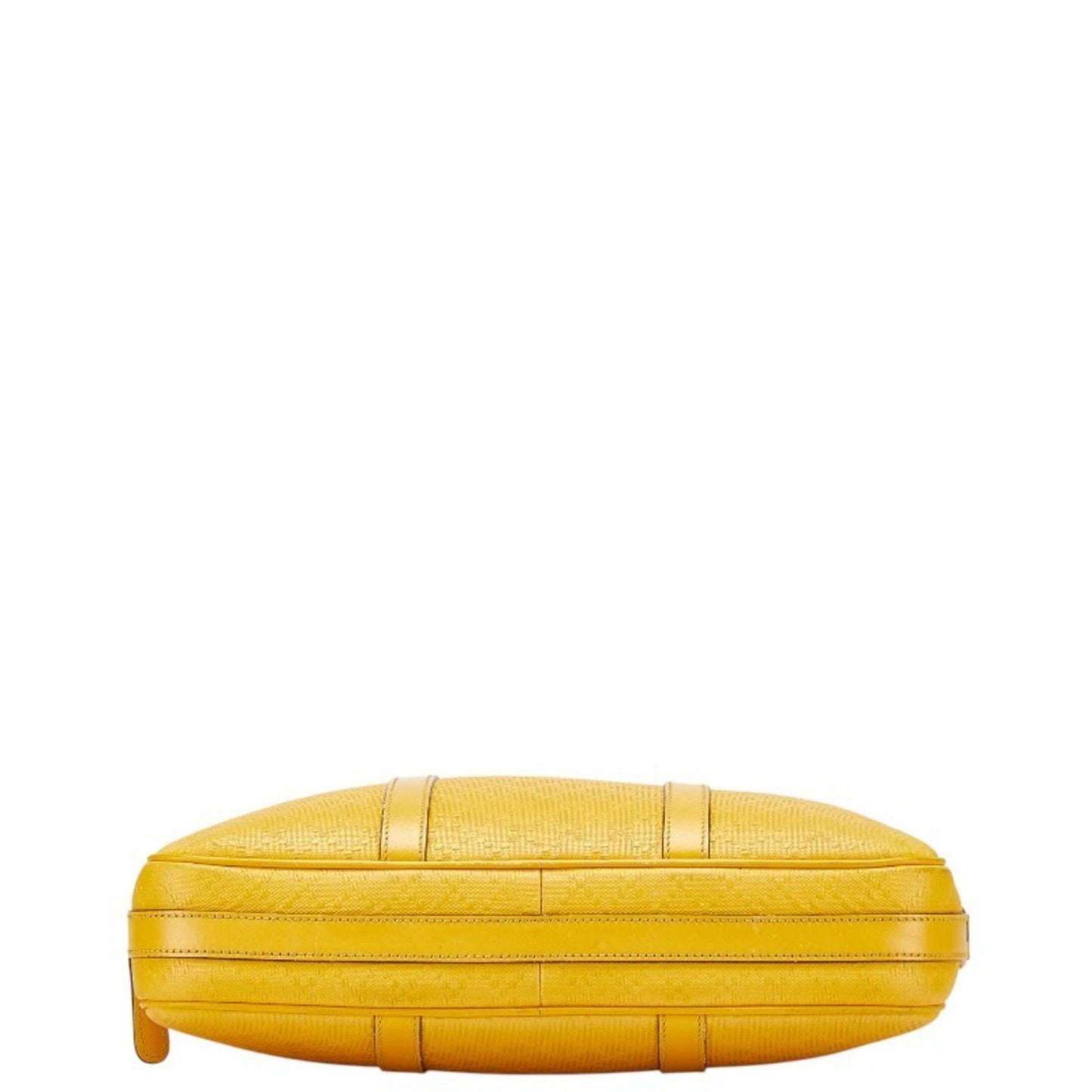 Gucci Diamante Yellow Leather Shoulder Bag