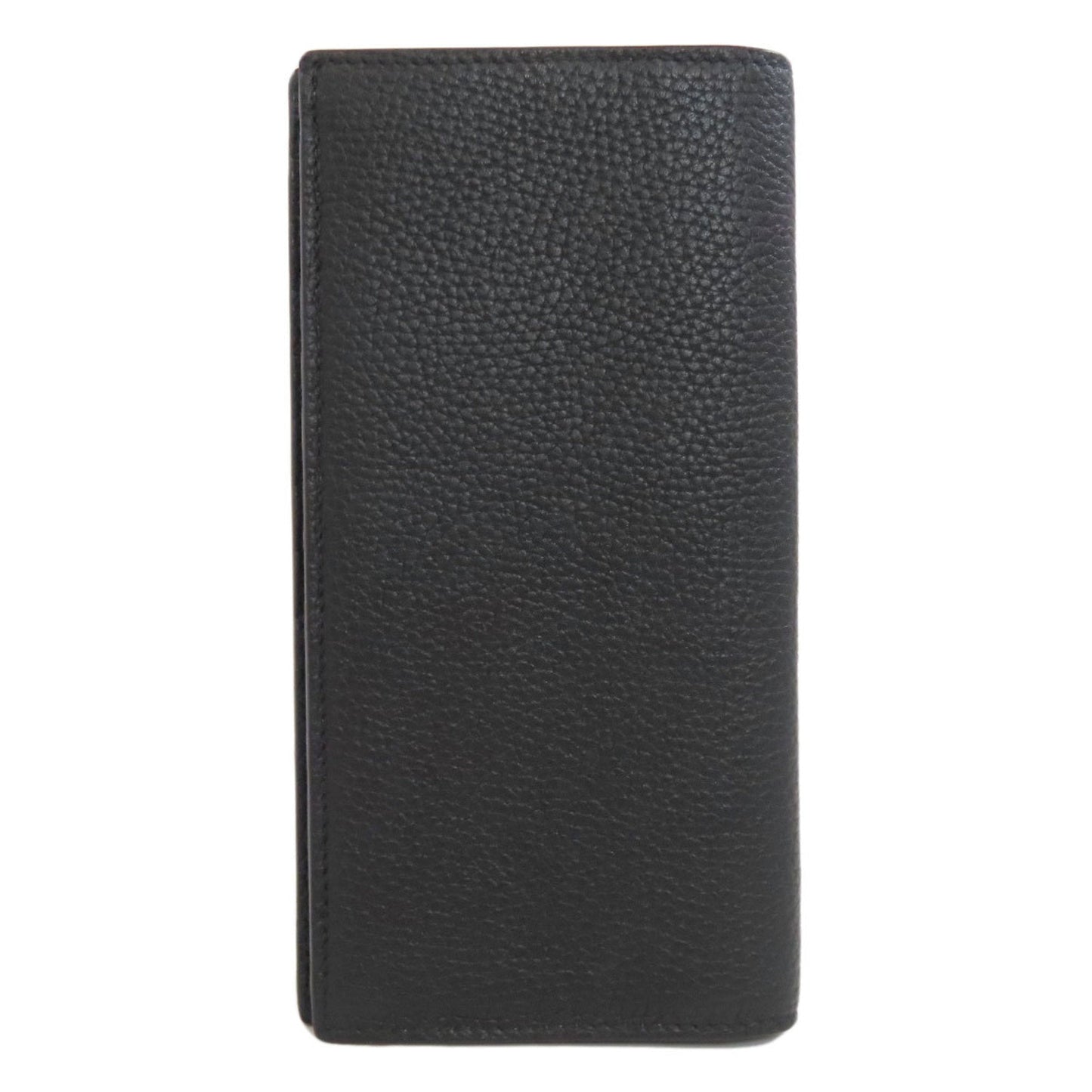 Gucci Black Leather Long Wallet (Bi-Fold)