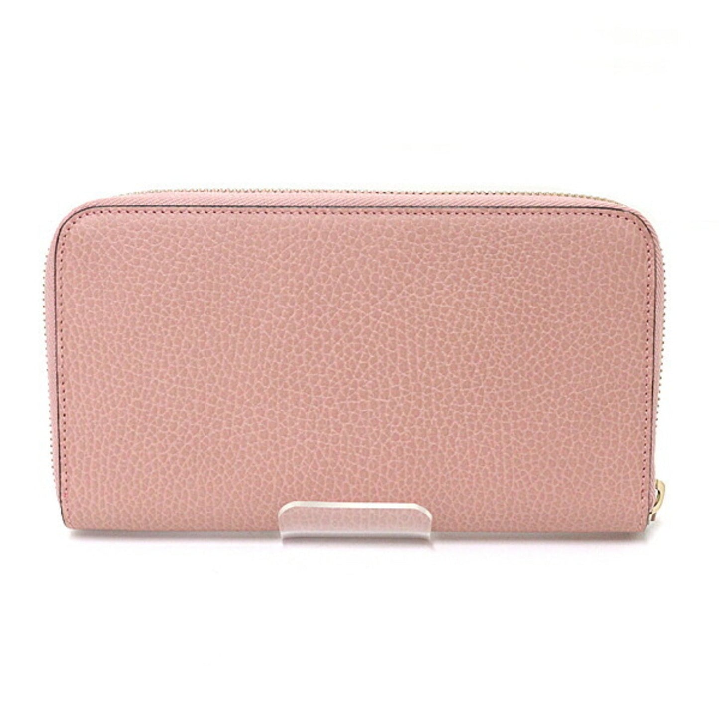 Gucci Pink Leather Long Wallet (Bi-Fold)
