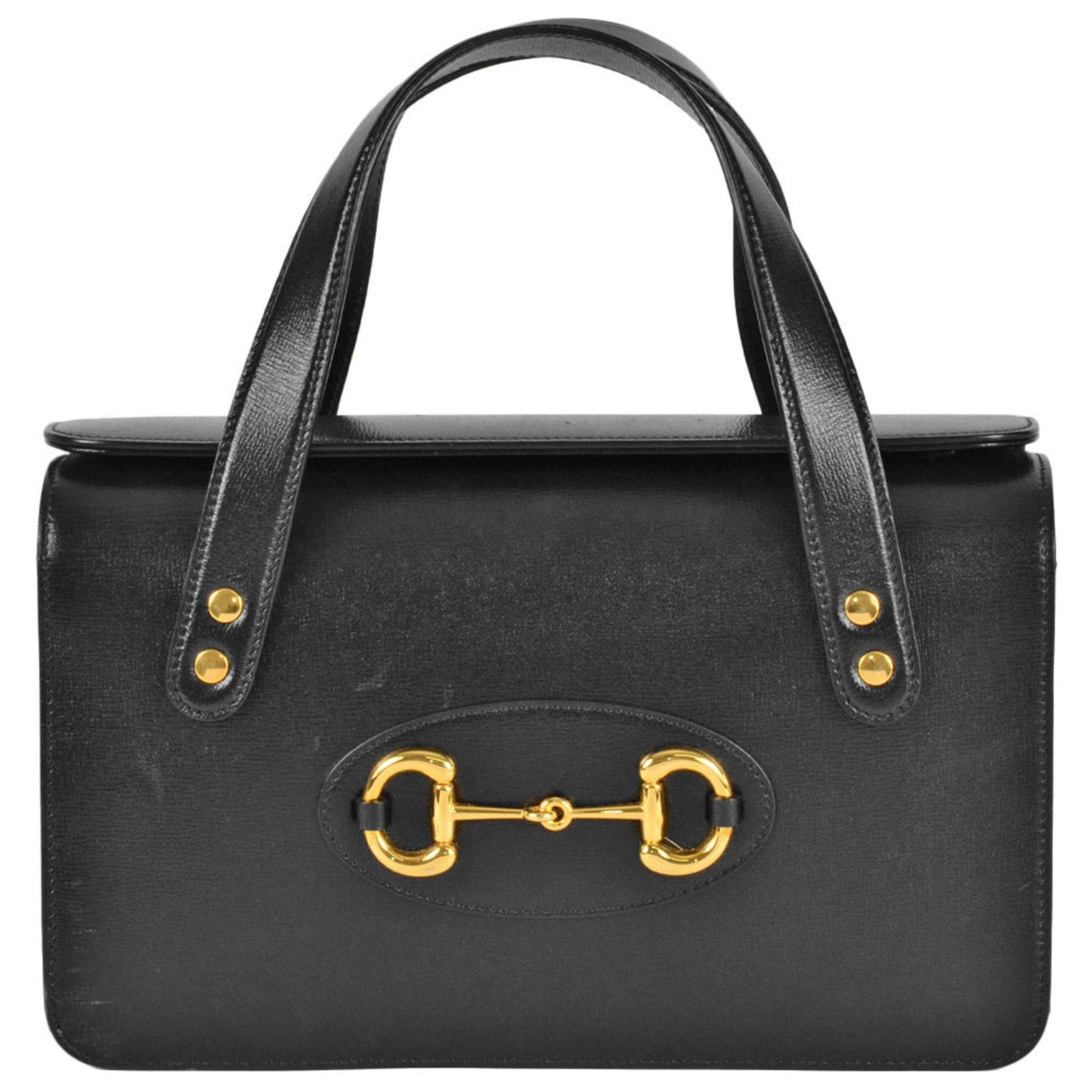Gucci Black Leather Handbag