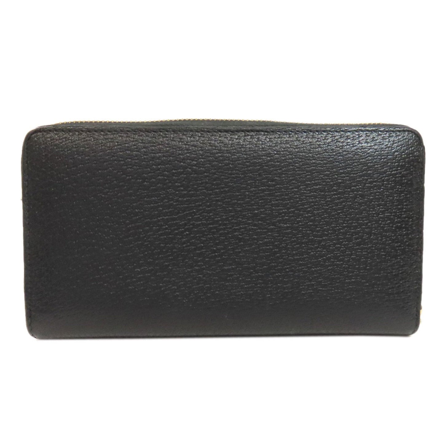 Gucci Black Leather Long Wallet (Bi-Fold)
