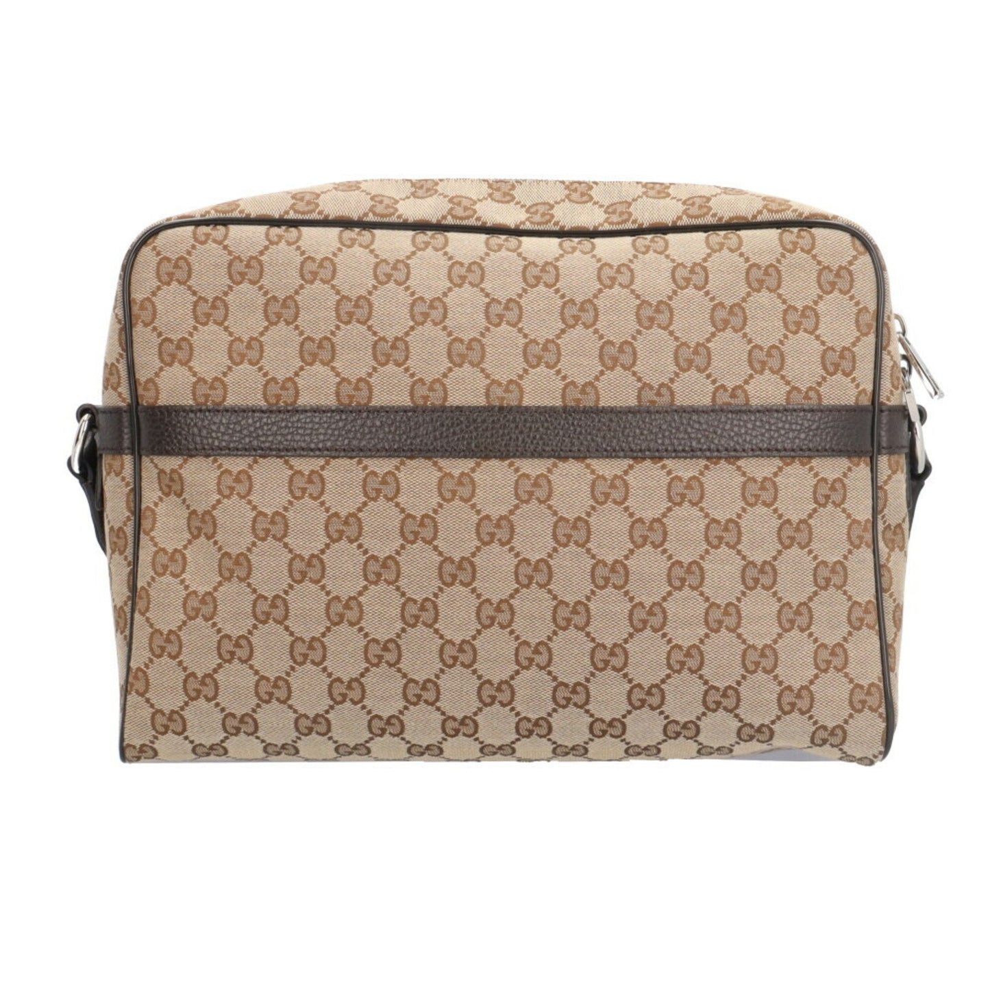Gucci Gg Canvas Beige Brown Gg Canvas Shoulder Bag