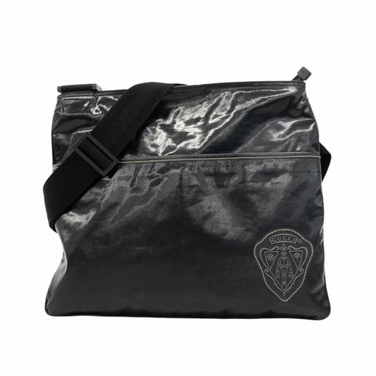Gucci Black Pvc Shoulder Bag