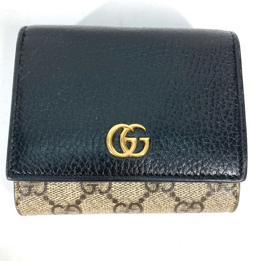 Gucci Beige Leather Wallet (Bi-Fold)