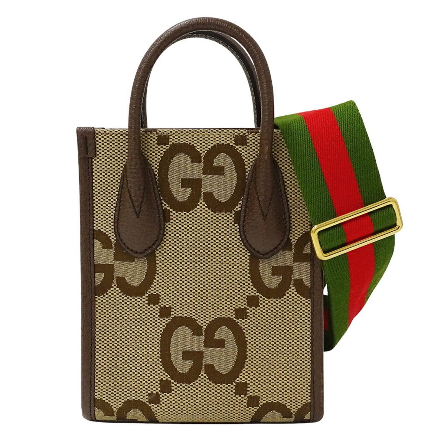 Gucci Gg Canvas Beige Brown Gg Canvas Handbag Shoulder Bag