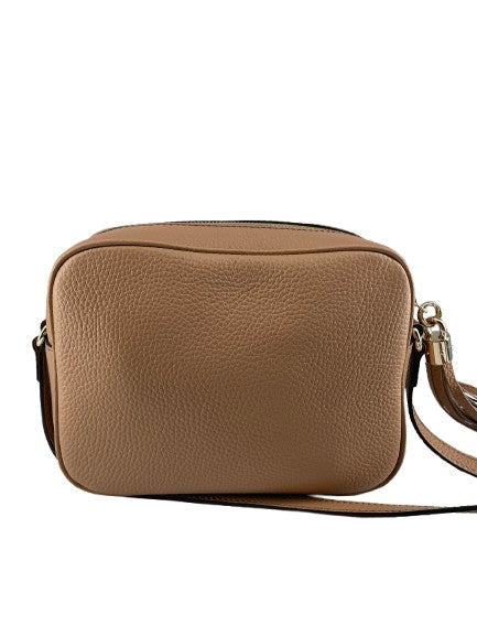 Gucci Soho Wristlet Pouch Leather Camel Leather Bag
