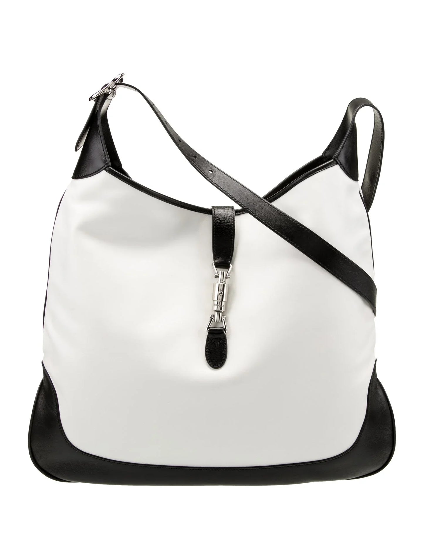 Gucci Jackie Original Shoulder Bag Leather White Leather Bag