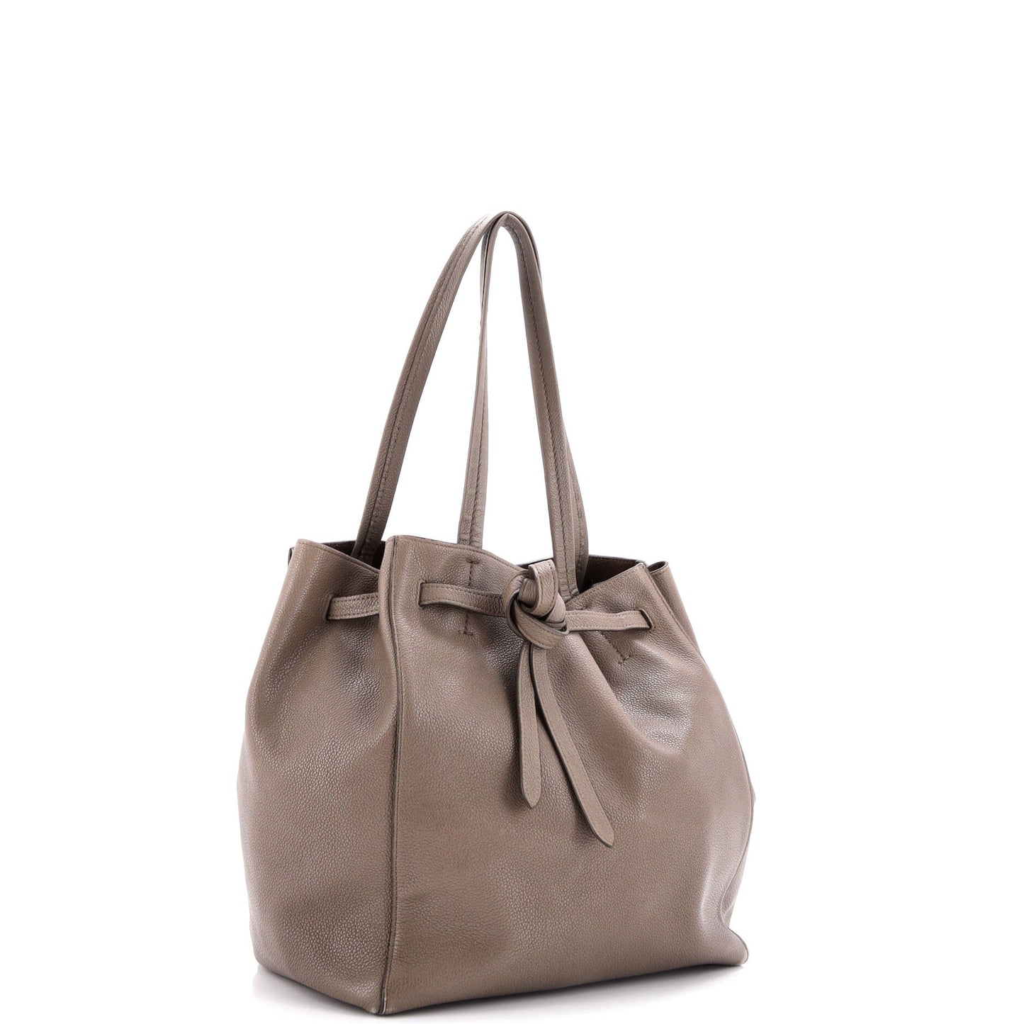 Phantom Tie Cabas Tote Leather Small