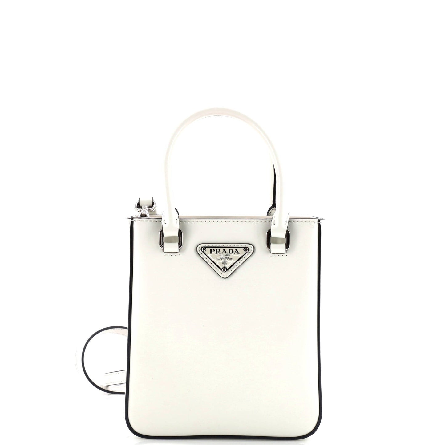 Convertible Open Tote Brushed Leather Mini