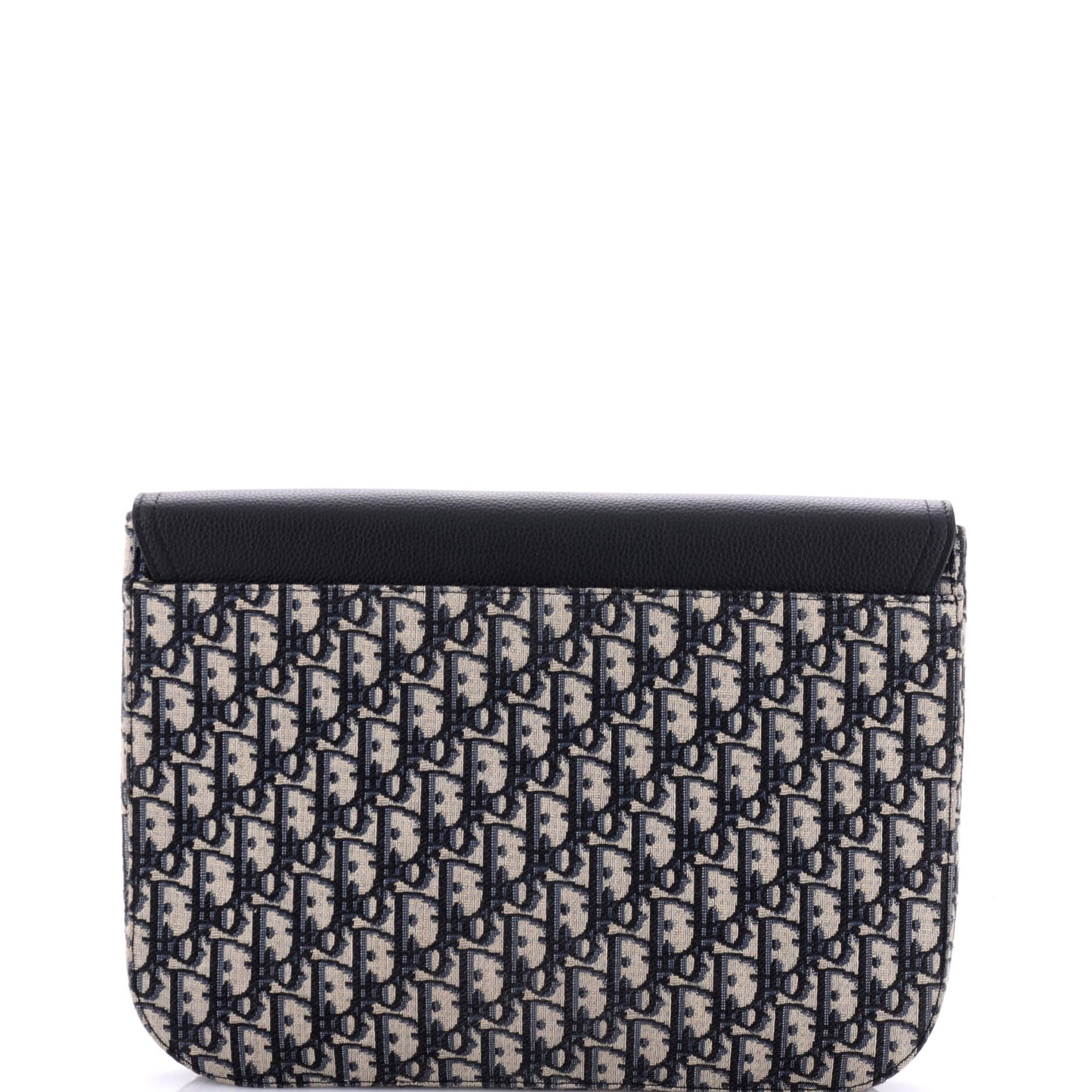 Saddle A4 Clutch Oblique Canvas and Leather