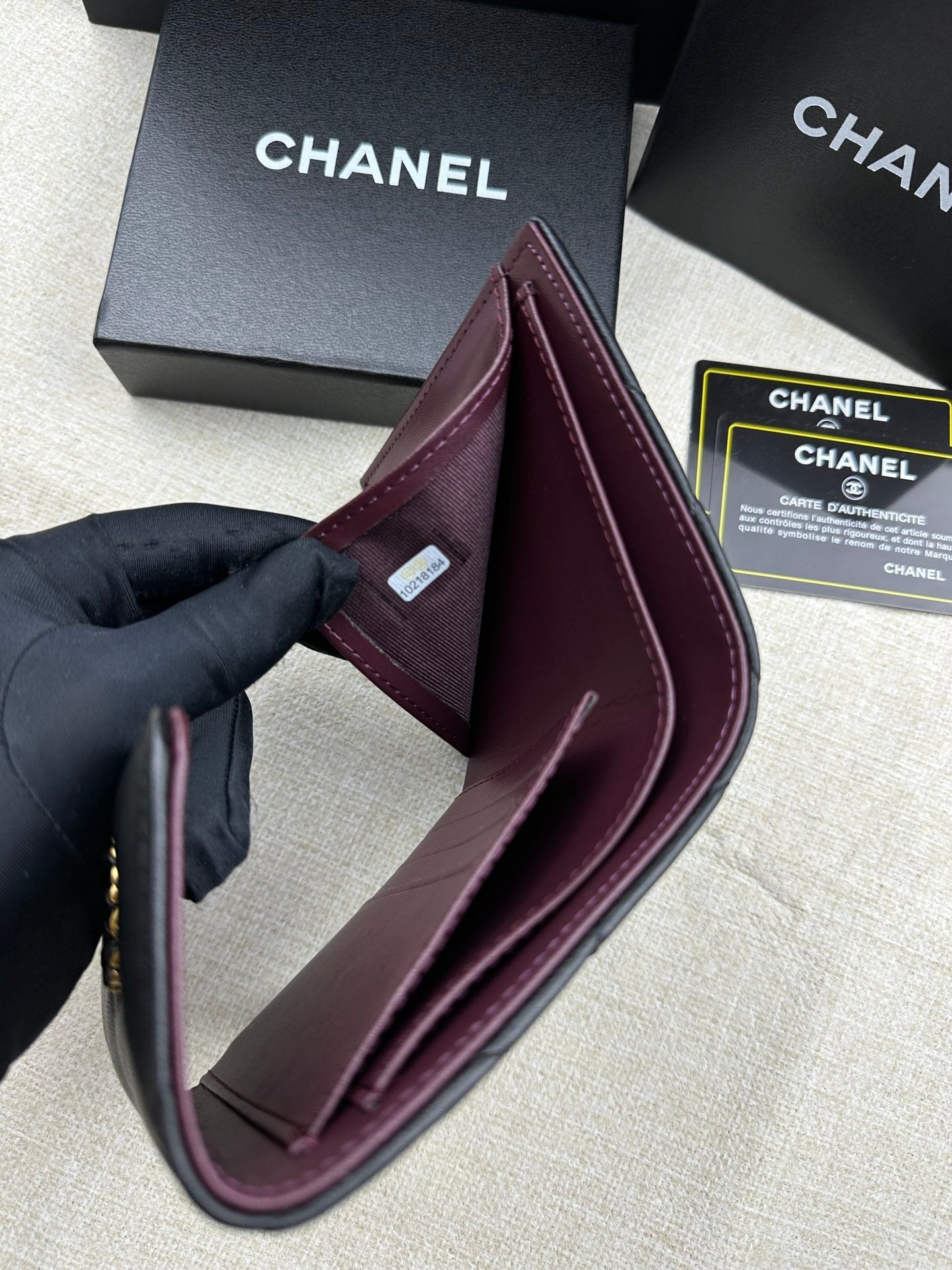 Chanel 19 Small Flap Wallet