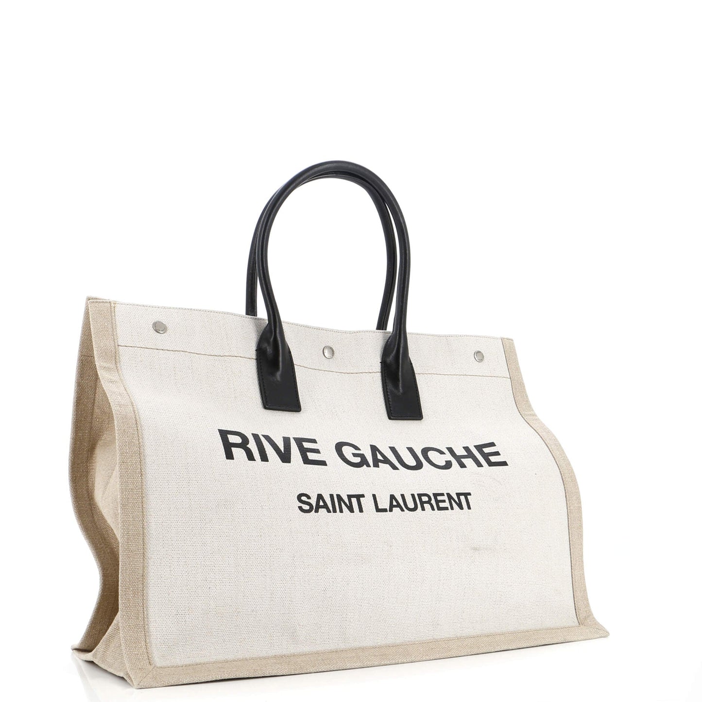Rive Gauche Shopper Tote Canvas Large